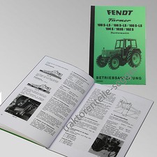 Fendt Betriebsanleitung Farmer 108S-LS 106 S-LS 105 S-LS 104S 103S 102S 500006