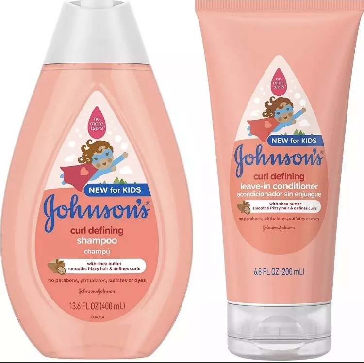  Johnson's Baby Tear Free Shampoo, No  Parabens/Phthalates/Sulfates/Dyes, Fresh, 13.6 Fl Oz : Baby