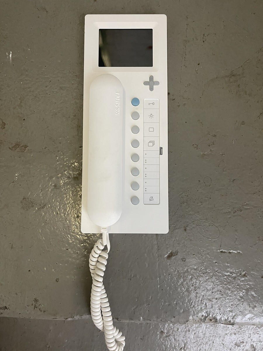 Siedle BTCV 850-02 W. Used, good condition