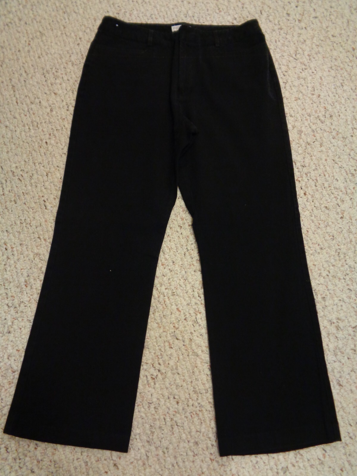 Women's GAP black boot cut stretch pants, 10