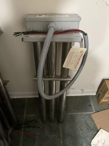 Clepco Intelligent Immersion Heater WSC-12218A  240V  3 phase 12 KW 29 amp