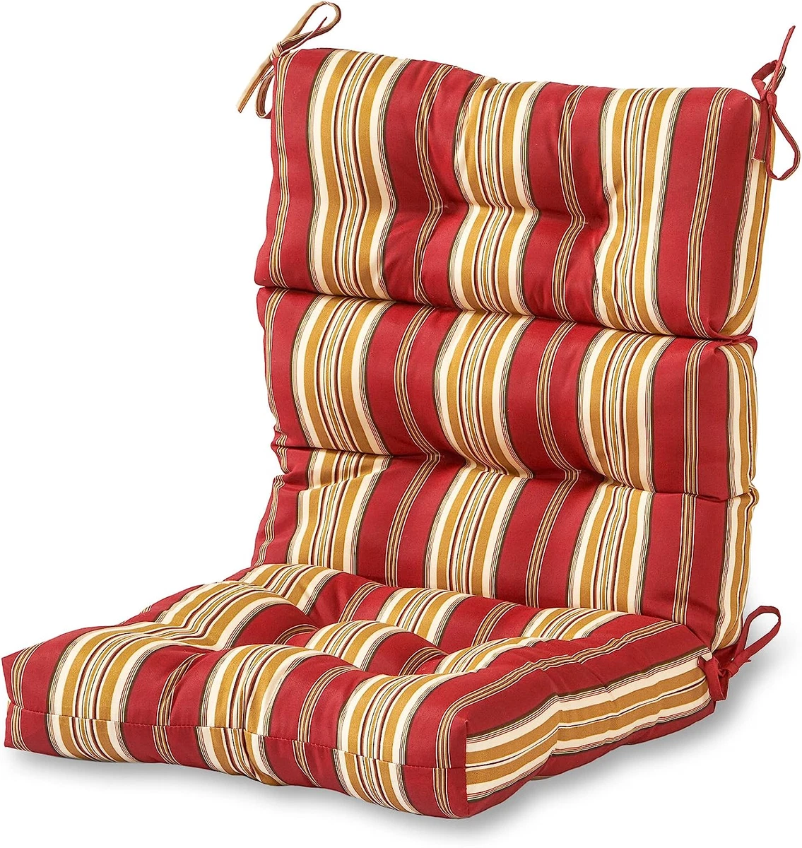 Outdoor 44 X 22 Inch High Back Chair Cushion Set of 1 Tuscan