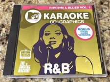 Karaoke and Graphics Music CD MTV Rhythm and Blues Volume 1 On Screen Lyrics