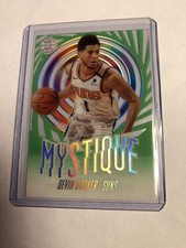 DEVIN BOOKER EMERALD MYSTIQUE CLEAR ACETATE 2019-20 PANINI ILLUSIONS NO. 20