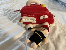Baby Gund Fire Truck With Fire Man