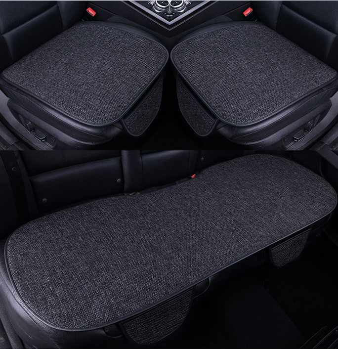 Car Seat Cover For 5 Seat Set Front & Rear Universal Breathable Washable Healthy-image