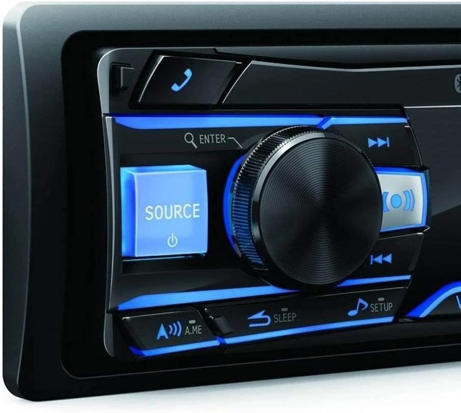Alpine UTE-73BT, Single-DIN Car Digital Media Audio Stereo Bluetooth, USB MP3 - Image 4 of 4