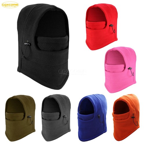 Cycling Balaclava Full Face Mask Outdoor Sports Fleece Thermal Hat - Gray Colour - Picture 7 of 7