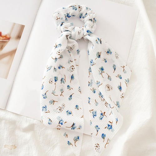 Frauen Mädchen süßes Band Kopfbedeckung Haar Ring Krawatten Scrunchie elastisches Gummiband - Bild 4 von 22