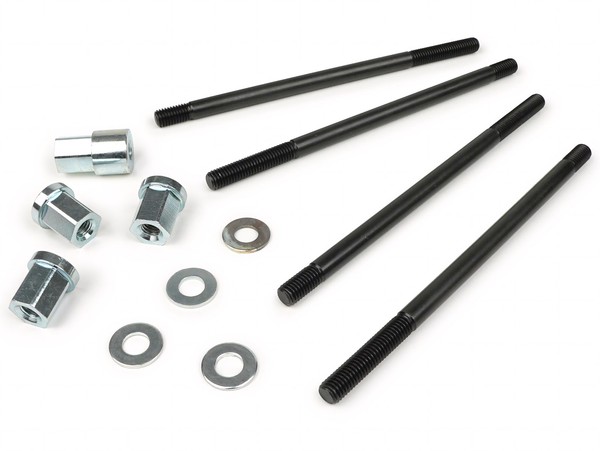 Stehbolzen Set Bgm M8X165Mm Inkl. Zylinderkopfmuttern FüR Lambretta Li, Lis, Sx-image