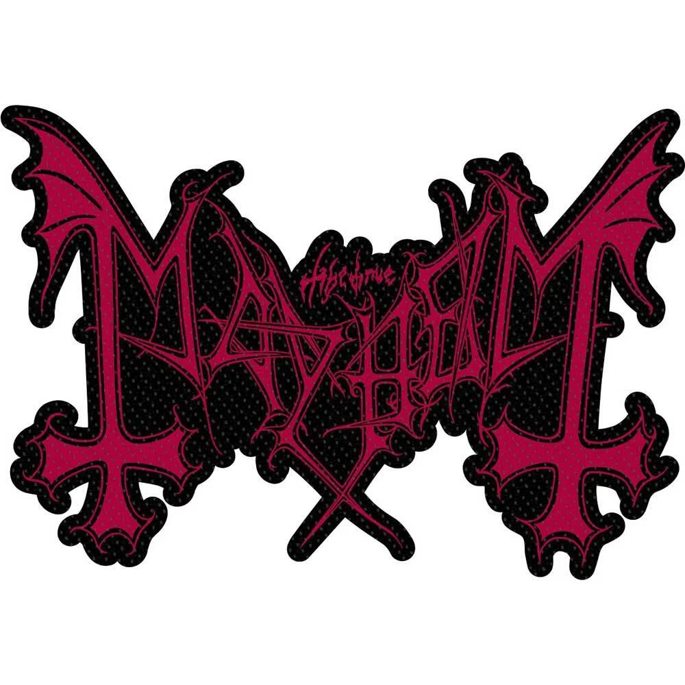 MAYHEM - BAND LOGO - WOVEN PATCH - BRAND NEW - MUSIC SP3224 | eBay