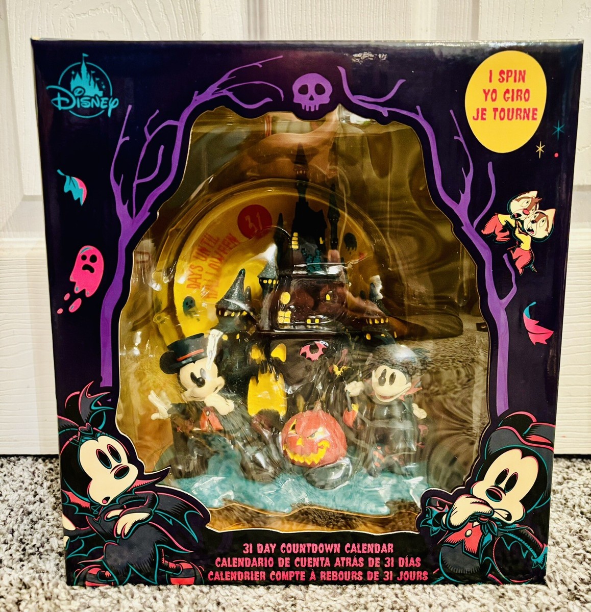 Disney Parks Mickey & Minnie Mouse Halloween 30 Day Countdown