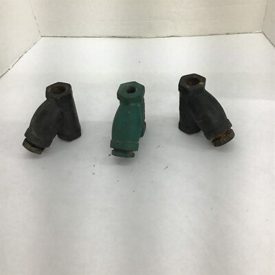 KECKLEY Style B Strainer Valve Lot Of 3