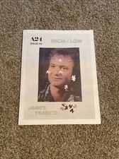 A24 ZINE 5 HIGH/LOW JAMES FRANCO the room tommy wiseau disaster artist