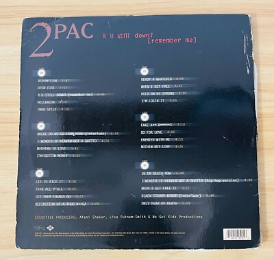 2PAC R U still down? 1997 LP３枚組 シュリンク未開封 2PAC R U still down? 1997 LP3枚組 シュリンク未開封