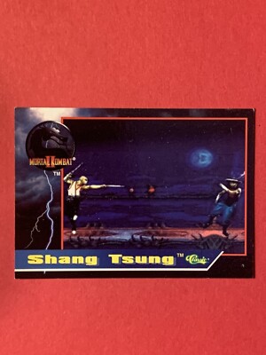 1994 Classic Mortal Kombat 2 trading card Shang Tsung / Baraka Morph #70 SNES MK