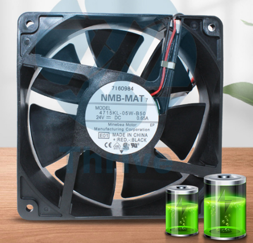 Ventola Di Raffreddamento NMB 4715KL-05W-B59 - 24V 0,65A 120x120x38mm - Nuovo Vecchio Stock