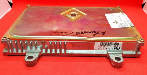 1991 HONDA CIVIC ECU # 37820-PM5-A30 ECM PCM USED (IS-28) - Picture 1 of 5