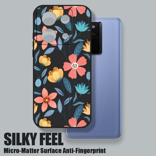 For Xiaomi Poco X6 13T Redmi Note 13 12 11 Pro Flower Shockproof TPU Case Cover - Picture 7 of 19
