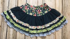 MATILDA JANE Meet at Dusk Skirt Size 6 HELLO LOVELY Raven Tulle Twirly Bottom