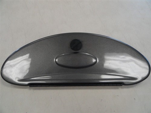 CHARCOAL GRAY NON-LOCKING GLOVE BOX DOOR 19" X 6 3/4" MARINE BOAT