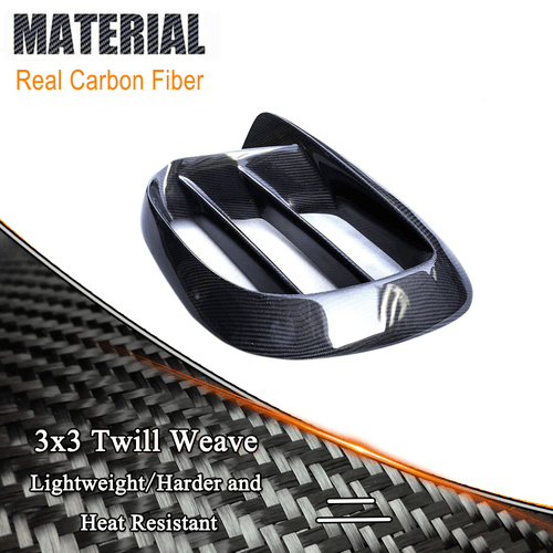 Fit For Benz W167 C167 GLE450 Sport Coupe Real Carbon Front Fins Air Vent Cover - Bild 8 von 15