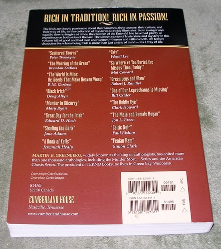 MURDER MOST CELTIC .... Irish Mayhem by Martin H Greenberg 2001 Lg Trade PB 1st - Picture 2 of 5
