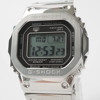 Casio G-Shock GMW-B5000D-1JF Radio solaire entièrement métallique pour... - Photo 1/4