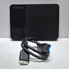 Toshiba Canvio 1TB Portable External HDD DTP-310 USB 3.0 - HDTP310XK3AA - Tested