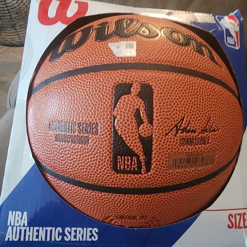 VICTOR WEMBANYAMA SIGNED WILSON I/O NBA BASKETBALL SPURS FANATICS COA