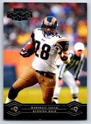 2004 Playoff Honors 88 Marshall Faulk    St. Louis Rams Football Card