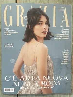 GRAZIA MAGAZIN 12. Februar 2026 Olympische Spiele S Toskana Römische Mode Major Vergano