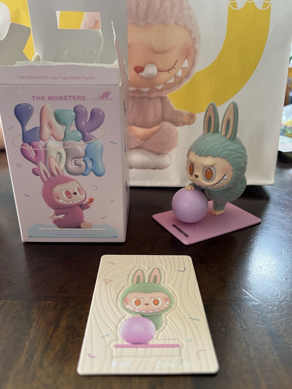 POP MART - The Monsters Lazy Yoga Series Figure  - Zone Out