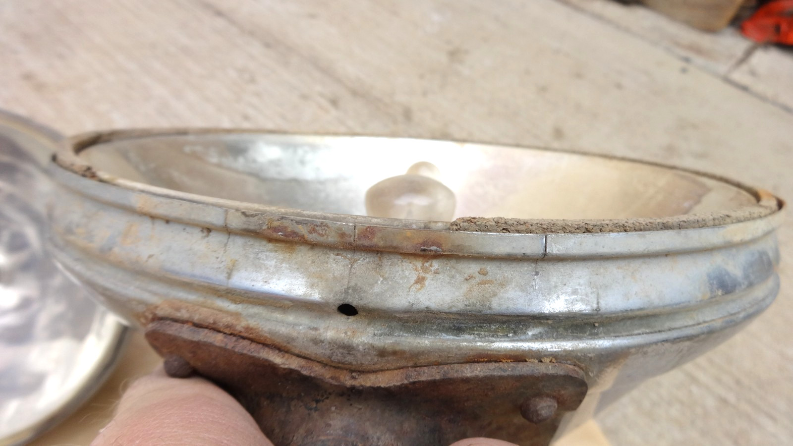 1931 Chevy HEADLIGHT ASSEMBLIES Original GM GUIDE TWILITE pair