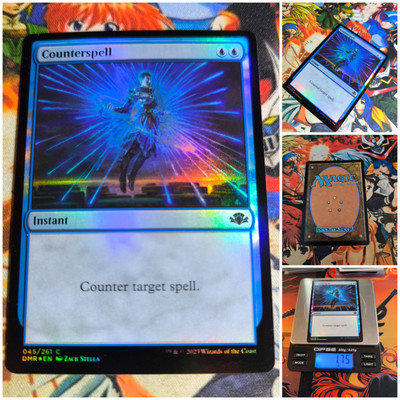 MTG Counterspell Foil   Dominaria Remastered Nm Magic The Gathering Card OG