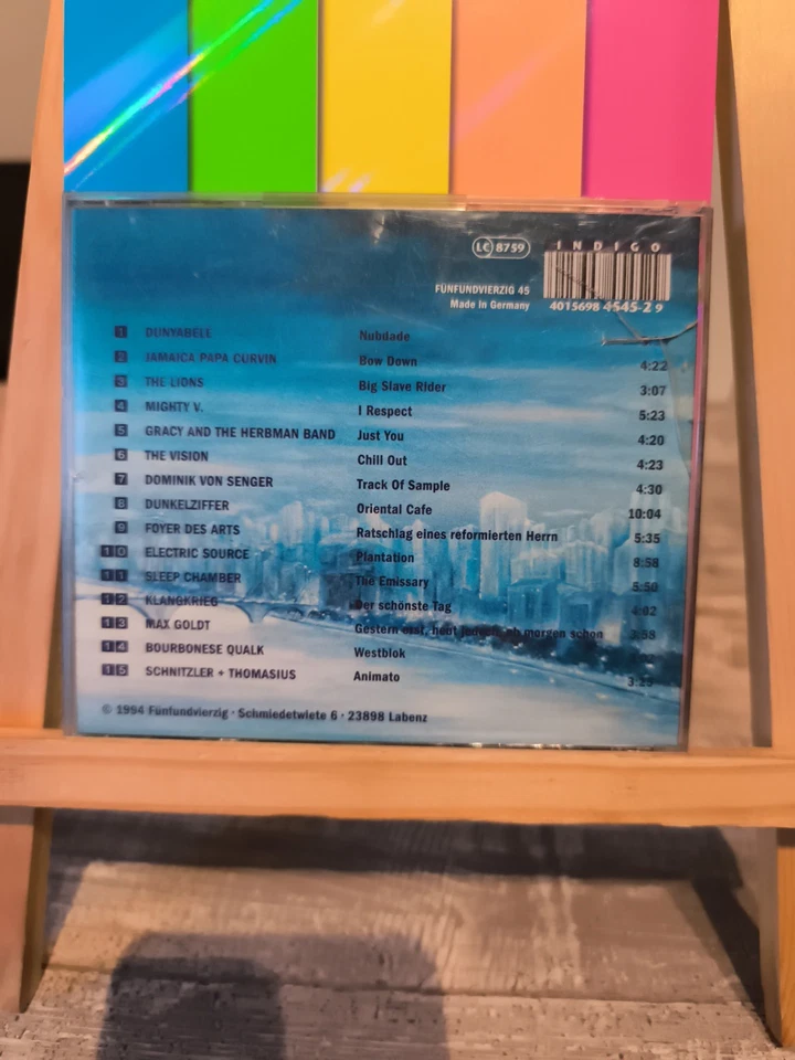 10 Jahre Fünfundvierzig (1994) Dunyabélé, Jamaica Papa Curvin, The Lions,.. [CD] - Bild 2 von 2