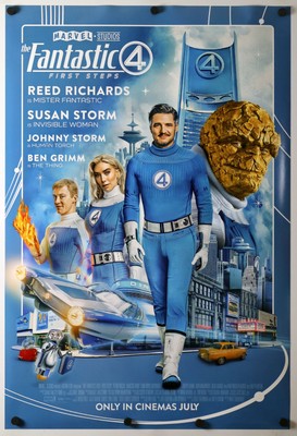 Fantastic Four First Steps - original DS movie poster INTL FINAL D/S 27x40 2025