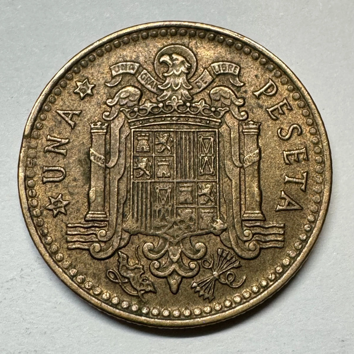 1967 Spain 1 Peseta - Coin #C-035 | eBay