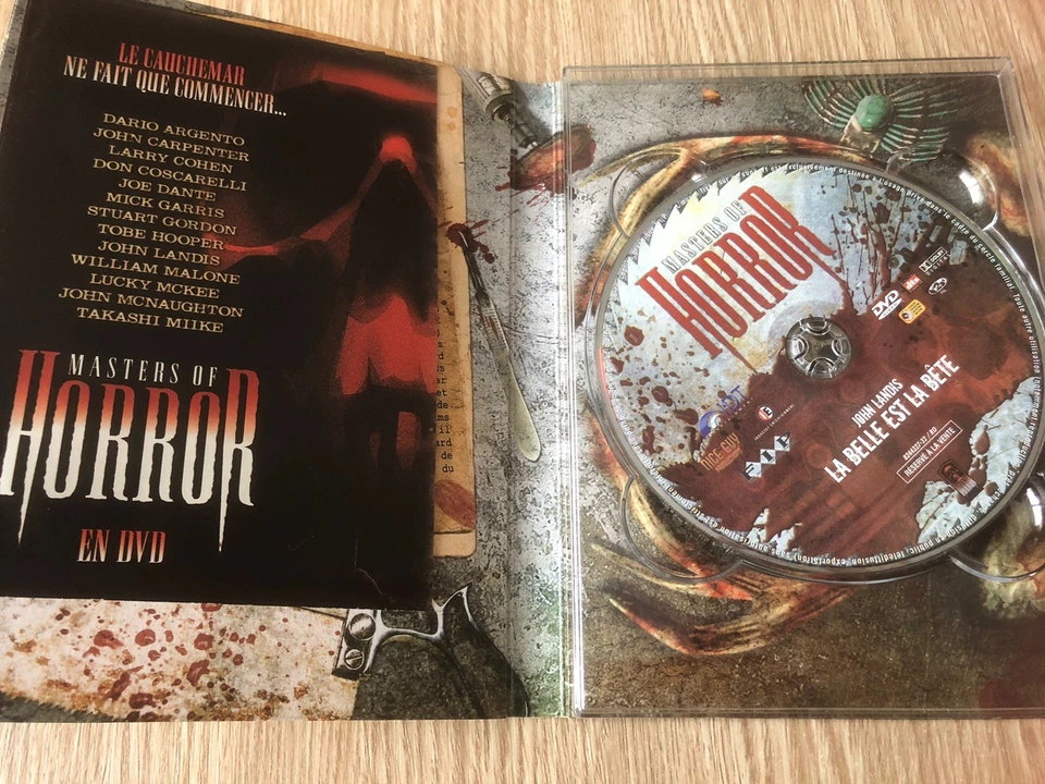FILM LA BELLE ET LA BÊTE ÉDITION COLLECTOR HORREUR JOHN LANDIS DVD FRANÇAIS RARE - Photo 2/3