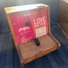 Love Meter Love Tester Quarter Coin Operated Impulse Game Test Your Love!