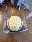 1951 Yankees MICKEY MANTLE Multi Signed Baseball 25 Signed BECKETT AUTHENTICITY