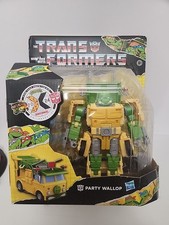 Transformers Collaborative TMNT - Party Wallop Action Figure - Ninja Turtles NIB
