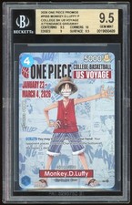 2026 One Piece MONKEY D. LUFFY College Basketball US Voyage Promo #P055 BGS 9.5