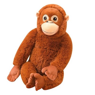 Punch Orangutan Djungeskog Brown Ikea Plush 26in Punch Monkey