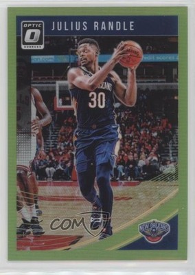 2018-19 Panini Donruss Optic Lime Green Prizm 47/149 Julius Randle #37 5yi