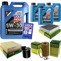 Mann Inspektionspaket 8L Liqui Moly Longtime 5W-30 FüR Mercedes B-Klasse W246