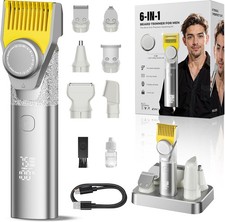Beard Trimmer for Men,Professional Hair Clippers with Magnetic Head Precision