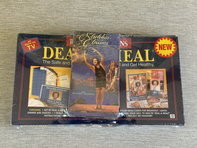 Richard Simmons DEAL-A-MEAL Weight Loss System Factory Sealed (1993 Original)
