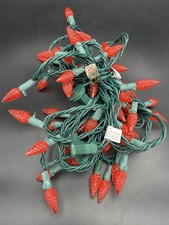 Philips 20 ft Indoor/Outdoor 60 LED 125V Red Christmas String Lights Color Red