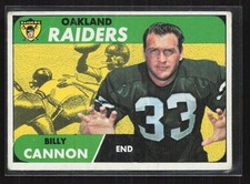 1968 Topps #37 Billy Cannon - VG/EX Set Break!
